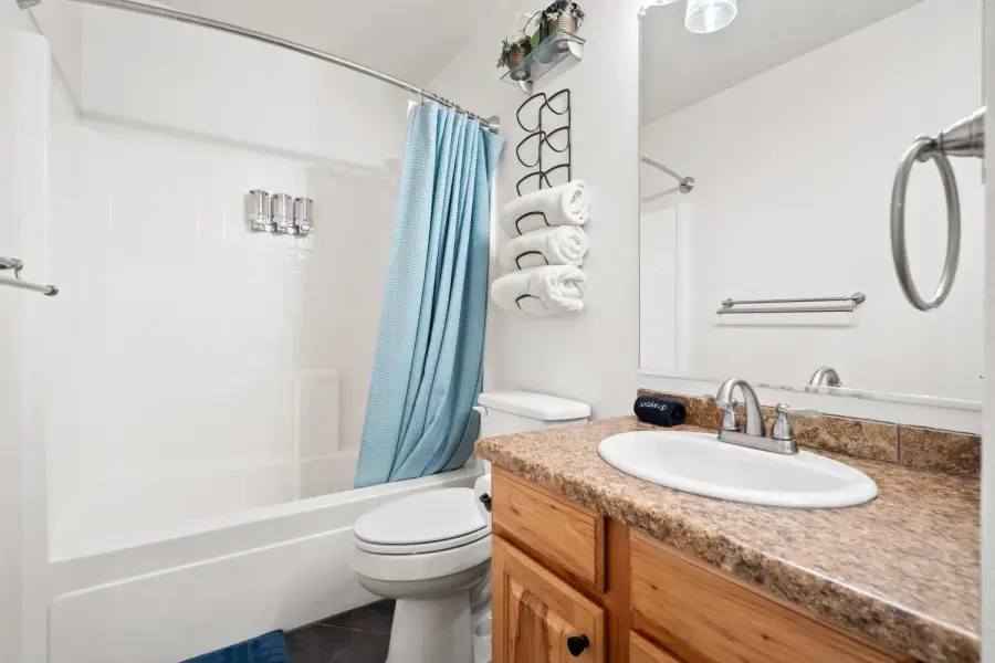 Bathroom #2 is well maintained Bathroom #2 is well maintained